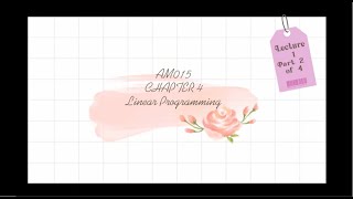 AM015 CHAPTER 4 (LECTURE 1 OF 3) PART 2