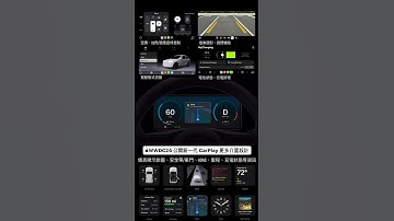 #WWDC24 - Next-Gen #CarPlay  UI Design #Apple #iOS18