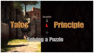 The Talos Principle- DECEPTION puzzle solution