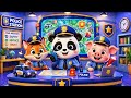 Baby Panda Police Team 🚓🐼 | Fox &amp; Pig Help Solve Mystery | Kids Fun Adventure Story