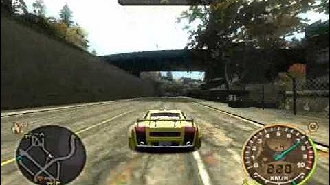 NFSMW on geferce mx 440 using 3d analyzer