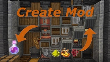 Super efficient and compact Potion Brewer - Create mod
