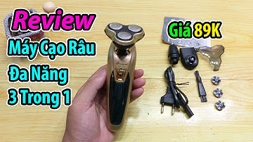 Trên Tay Máy Cạo Râu Đa Năng 3 Trong 1 GIÁ RẺ cạo lông vùng kín
