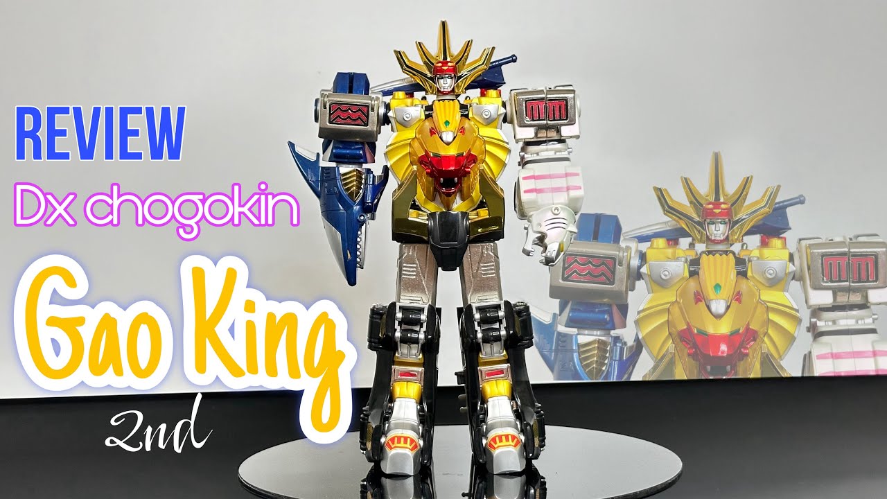 Review DX Gao King bản Nhật 2nd nobox đẹp keng 百獣合体ガオキング l HBZ Toys