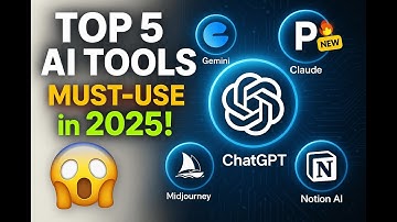 Top 5 AI Tools You Should Be Using in 2025 (Mind-Blowing!)