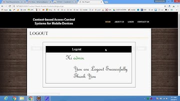 Context Based Access Control Systems for Mobile Devices in Java