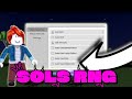 💧 SOLS RNG script - Instant roll, Unlock all gamepasses