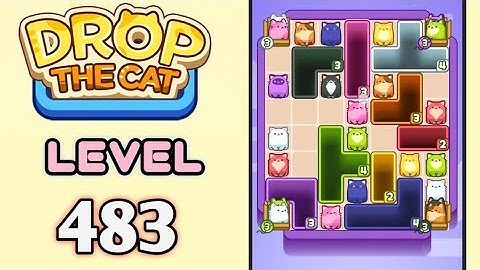 Drop the Cat! Level 483 Walkthrough