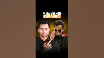 What is the meaning of number 9 in FA9LA song?