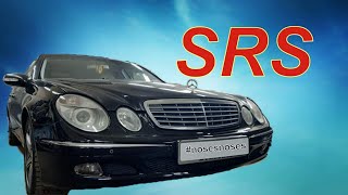 Загорелись подушки безопасности Mercedes-Benz E240 W211