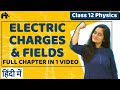 Electric Charges and Fields Class 12 | CBSE NEET JEE | One Shot