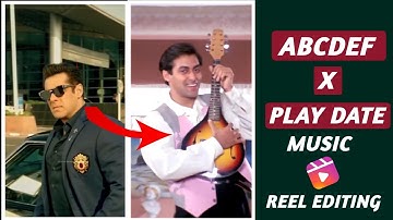 ABCD X Play date ianasher original audio music reel video editing kaise banaye | Instagram trending