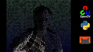 ASCII-Matrix Effect | OpenCV