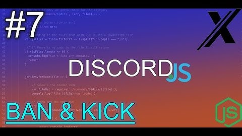 HOW TO MAKE A KICK & BAN COMMAND | DISCORD.JS (V12) | #7