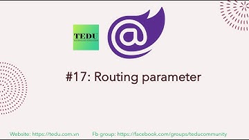 Lập trình Blazor căn bản - Bài 17: Routing parameter
