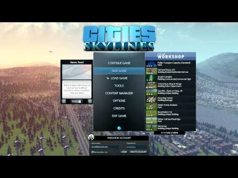 Cities: Skylines - How to enable unlimited money and unlock all buildings