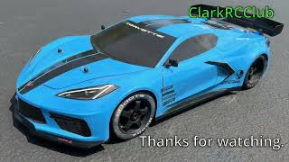 ClarkRCClub - ARRMA Felony with Protoform Corvette Body - May 26, 2024