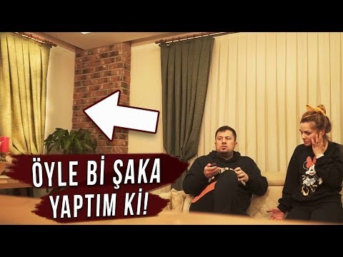 KARIMA ÖYLE Bİ ŞAKA YAPTIM Kİ! (KENDİM BİLE KORKTUM)