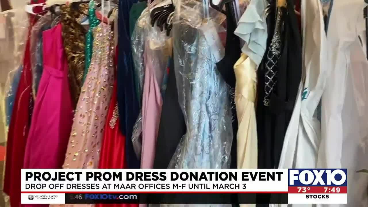 Project Prom Dress Donation Event YouTube