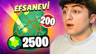 200 Yumurta Açtik Efsanevi̇ Çikardik - Brawl Stars