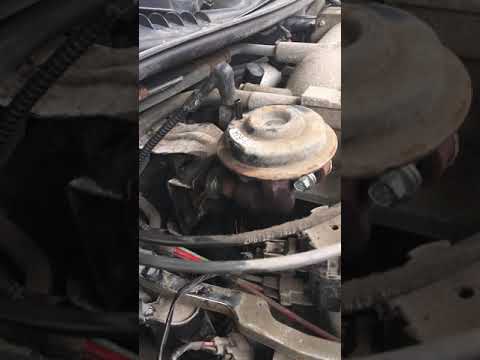 How to replace an EGR valve Lincoln town car - YouTube