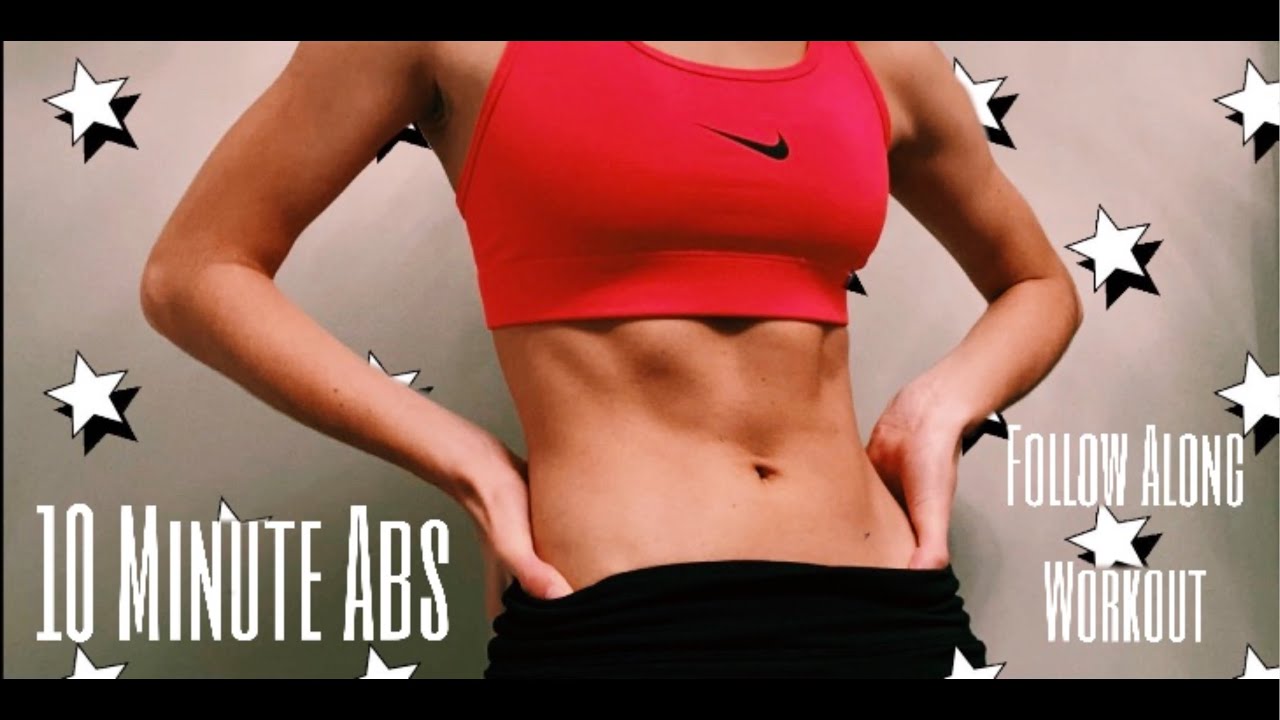 10 Minute Abs - Follow Along Workout - YouTube