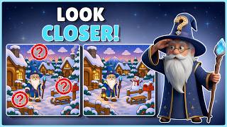 Brain Test: Find 3 Differences in These Pictures! | Game #14 | Professor Quizzard 🔎 screenshot 5