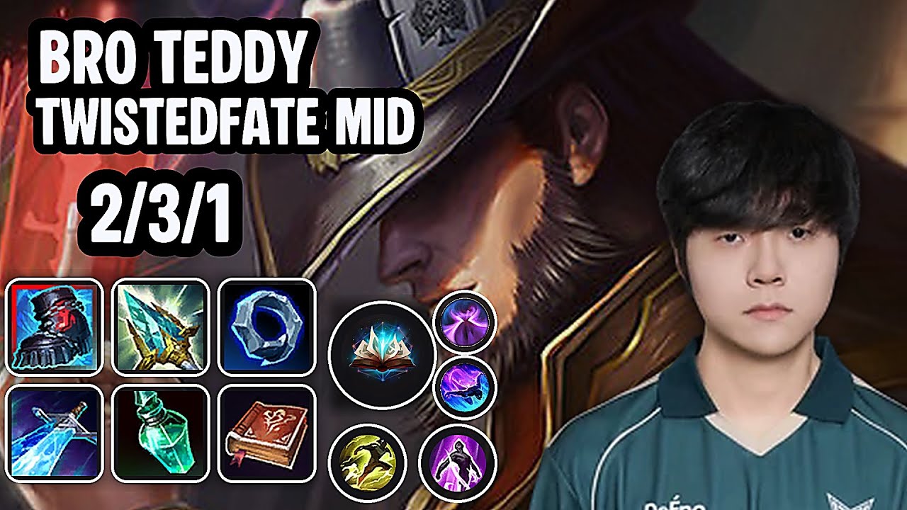 BRO Teddy TwistedFate Mid SoloQ Replay 20260210