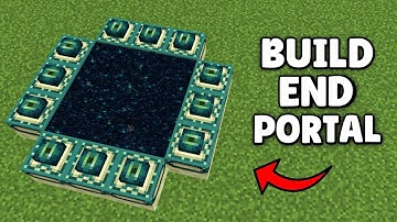How To Make an End Portal in Minecraft | Easy Tutorial