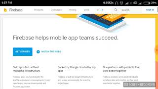 How to host a website with firebase on android part1