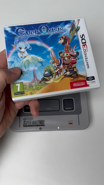 Ever Oasis on 3DS – build your town & explore dungeons! #everoasis #3ds #retrogaming