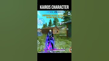 OVER PAWAR NEW KAIROS CHARACTER🔥 free fire kairos character ability test #ffa2bgaming