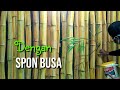 Cara Membuat Motif Bambu Kuning Biar Terlihat 3D !! DIY Wall Bamboo Motif Paint