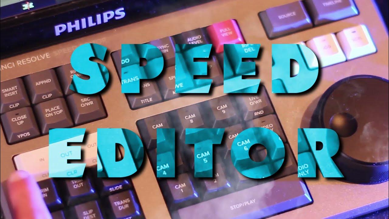 Speed Editor Tutorial 1 YouTube