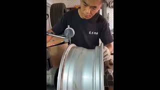 Professional way to repair alloy wheels!