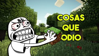 😡 Cosas que la gente ODIA de MINECRAFT