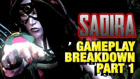 KILLER INSTINCT: Sadira Gameplay Breakdown Part 1