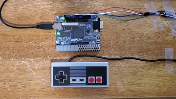 Retro Nintendo Classic Mini controller comm with FPGA over I2C