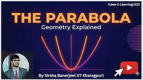 L-07 Parabola | JEE Mains & Advanced 2026 | Sirsha Sir (IIT Kharagpur)