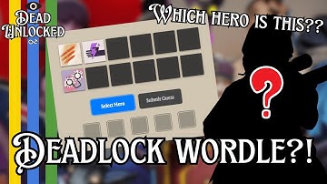 New Deadlock Wordle Game?! Lockle Explained & Gameplay!