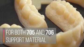 Post-Printing PolyJet SUP 705 & 706 - Support Removal in One Intelligent, Hands-free Solution