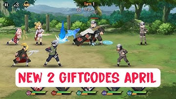 Ninja Heroes Unleashed | New 2 Giftcodes April - Naruto RPG Free SS | Epic Ninja God Gift Codes