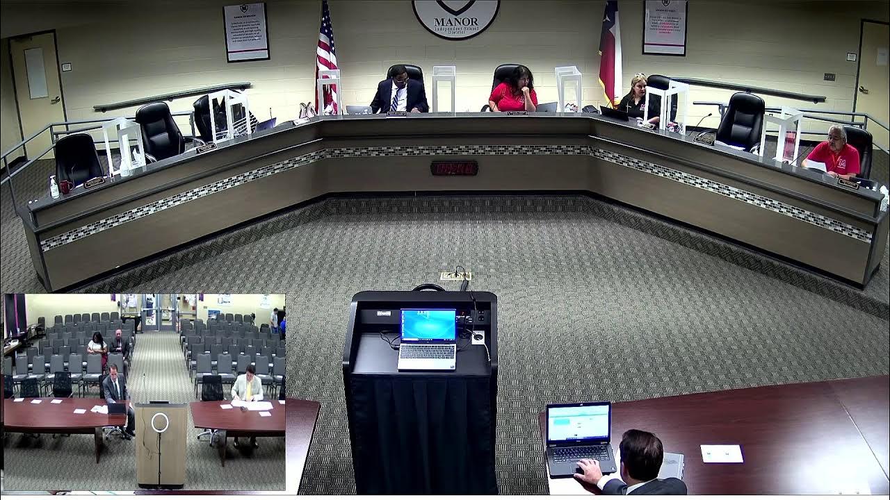 Manor ISD 2022 Property Tax Rate Hearing YouTube