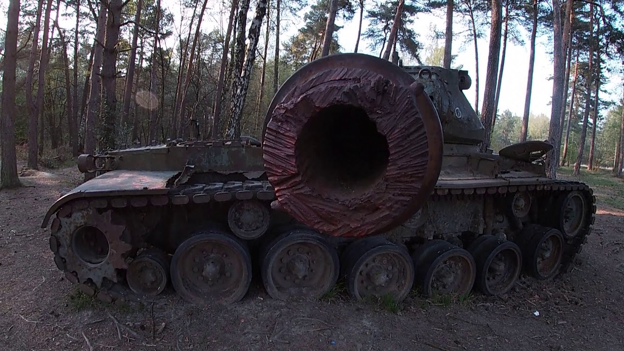 Tanks in the woods YouTube