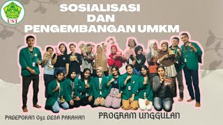 Progaram Unggulan Sosialisasi Dan Pengembangan Umkm Konveksimengabdiuntuknegeri