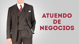 Código de vestimenta del atuendo de negocios para hombres profesionales