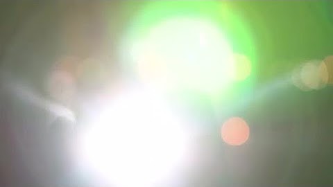 Bokeh Lights And Lens Flare Stock Video