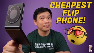 Cheapest Flip Phone na Alam Ko - Tecno Phantom V Flip 5G