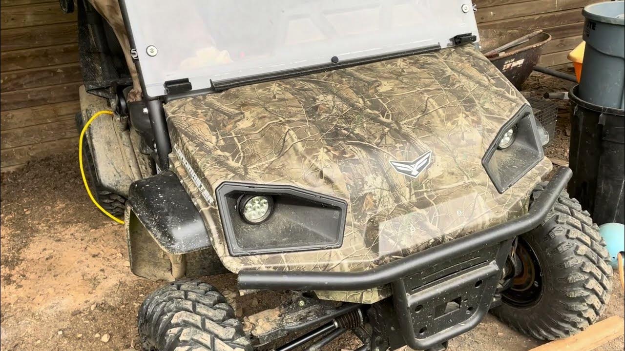how-to-use-dump-bed-on-landmaster-utv-youtube