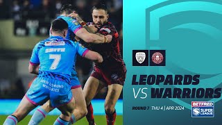 Highlights | Leigh Leopards v Wigan Warriors | 2024 Betfred Super League, Round 7